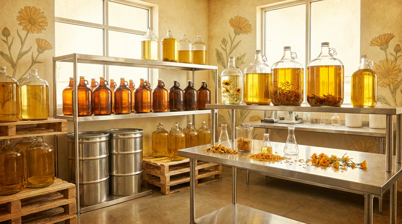 Calendula Oil for Skincare & Cosmetic Formulators
