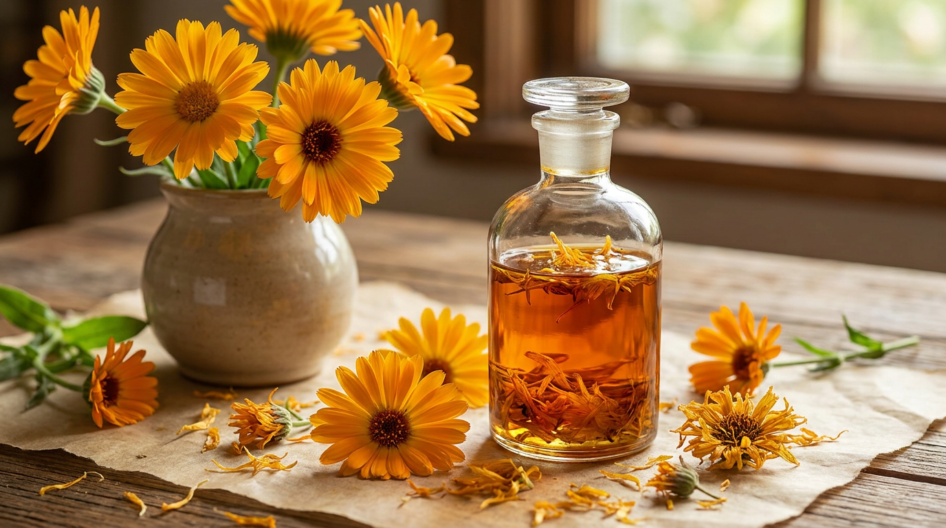 Calendula Infused Coconut Oil: How to Make and Use It