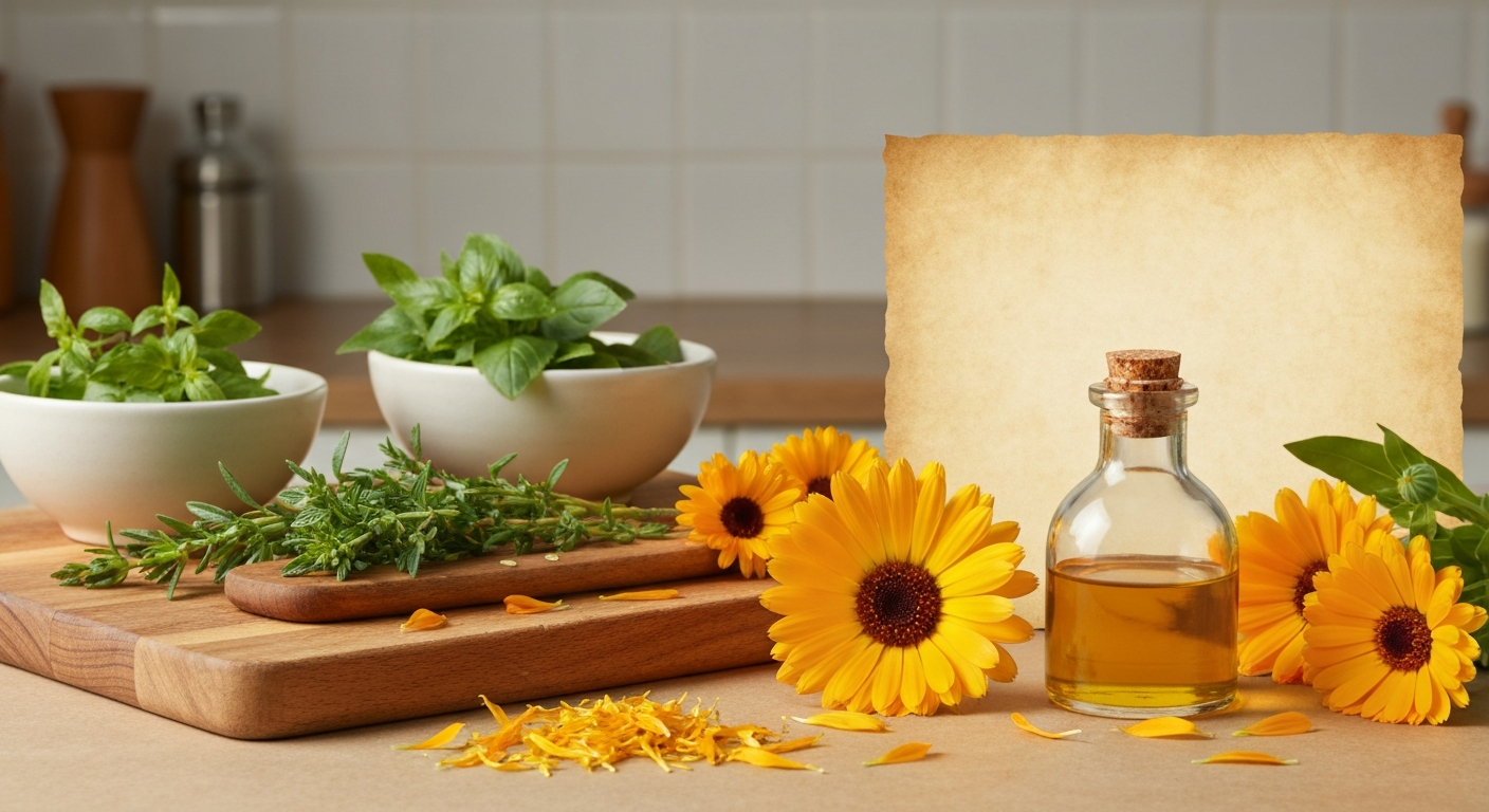 Calendula Oil Muscle Rub Recipe for Post-Workout Soreness