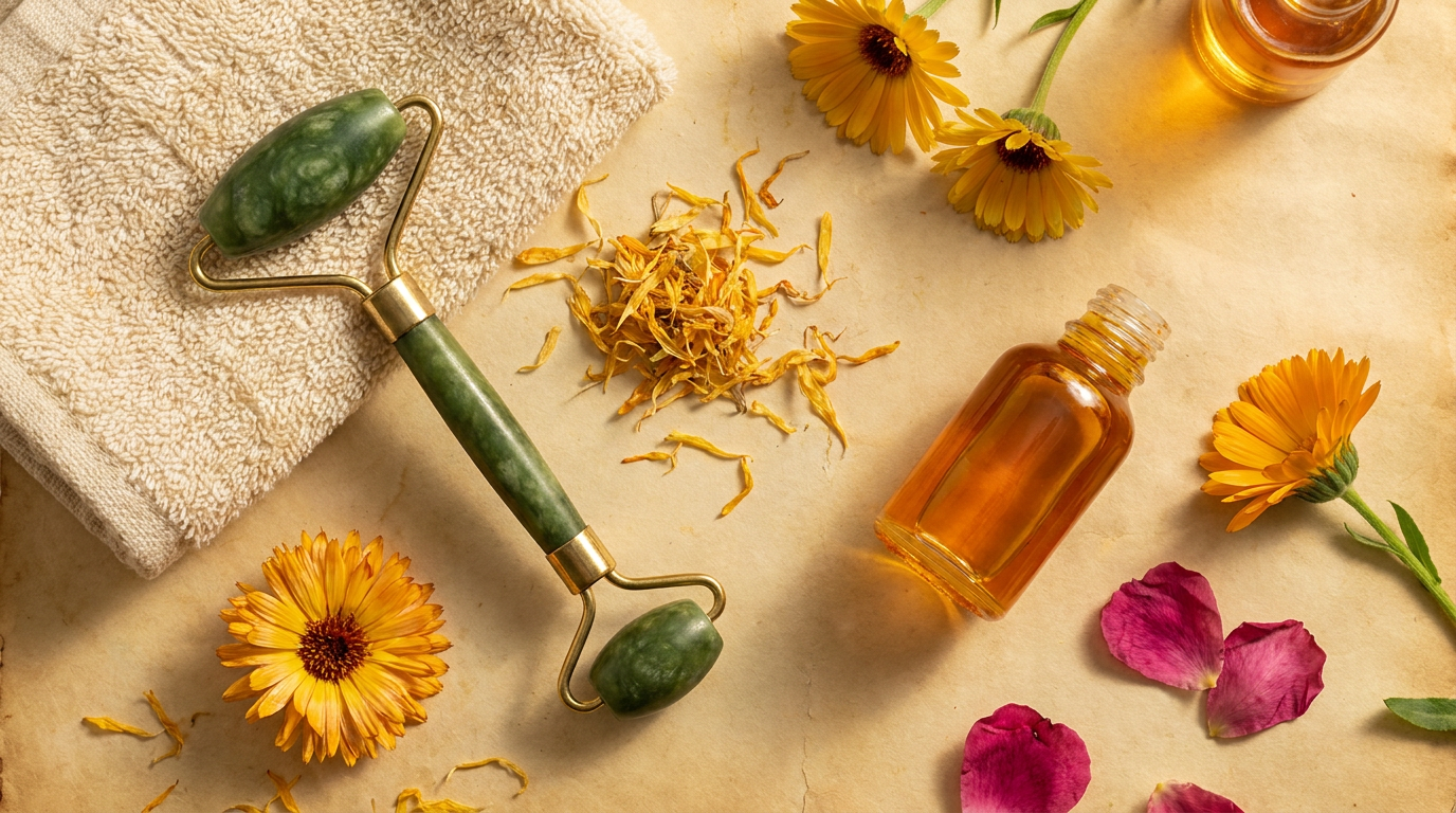 Summer Calendula Skincare Routine: Lightweight Protection for Hot Weather